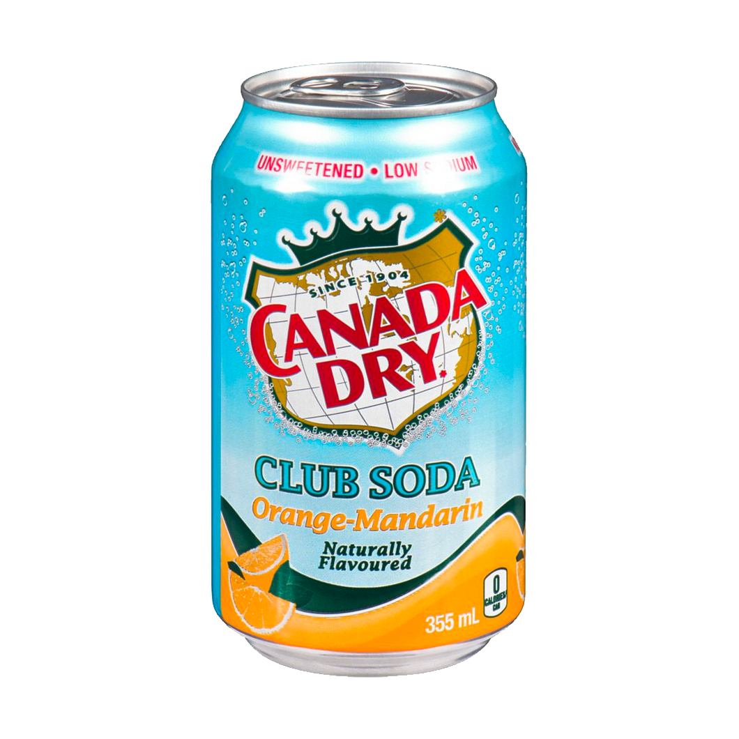 Canada Dry - Club Soda: Orange Mandarin
