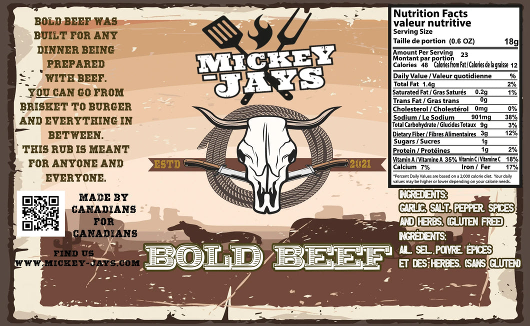 Mickey-Jays - Bold Beef