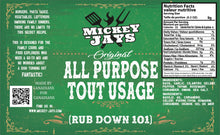 Load image into Gallery viewer, Mickey-Jays - All Purpose (Rub Down 101)
